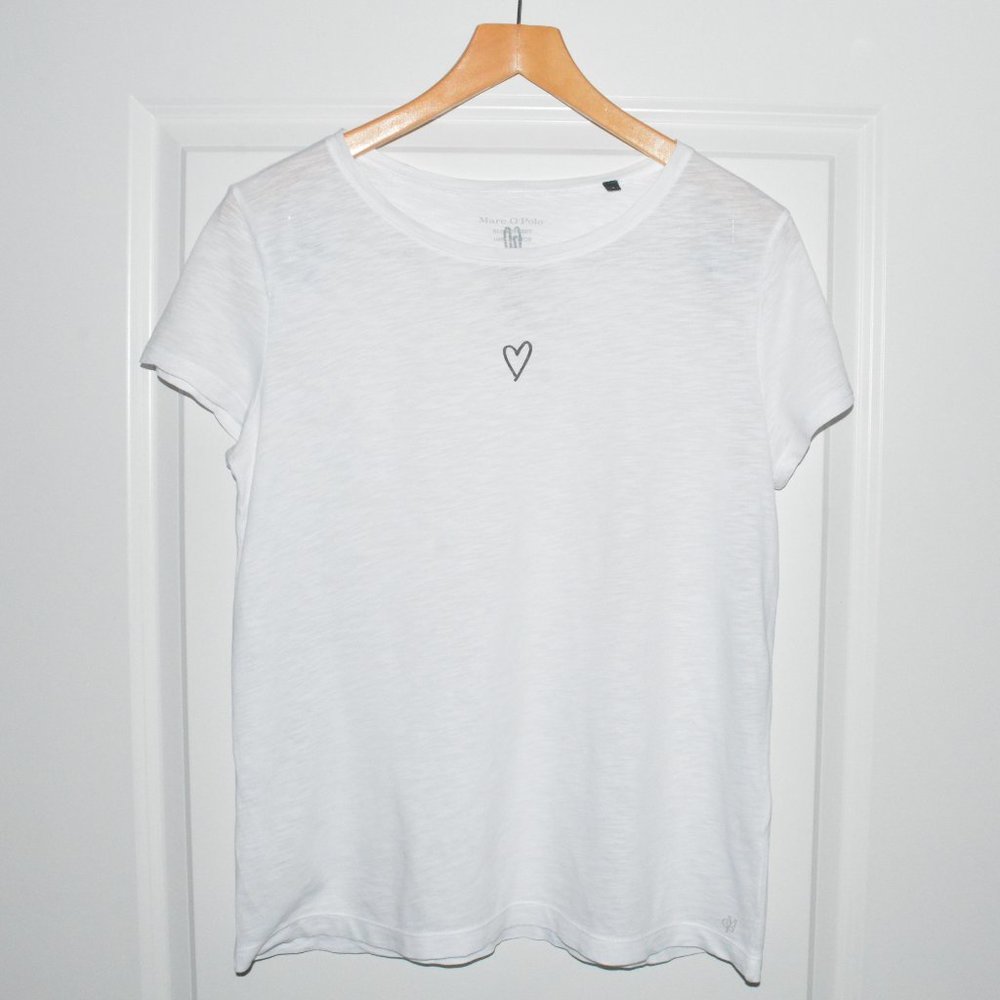 Marc O'Polo 'Go Your Own Way' Slub T-Shirt